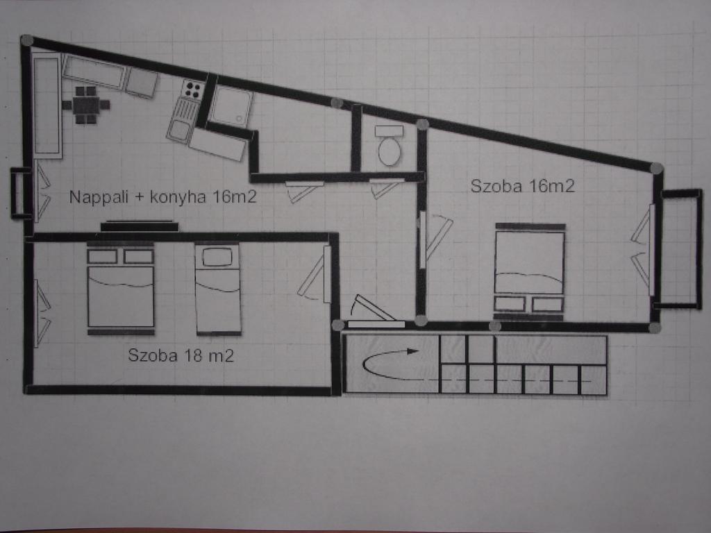Mars Ii. Apartman Apartamento Szeged Exterior foto
